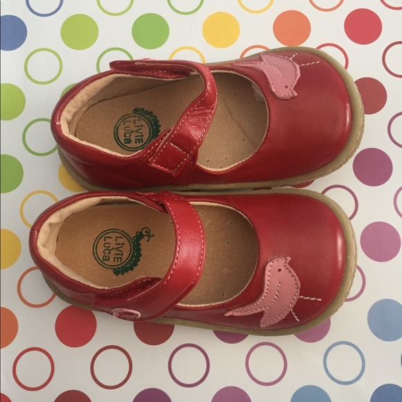 Livie & Luca NEW in Box RED Pio Pio shoes size 7 - Picture 2 of 10